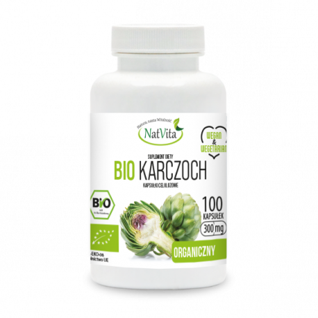 Karczoch BIO kapsułki 300mg Karczoch BIO kapsułki 300mg