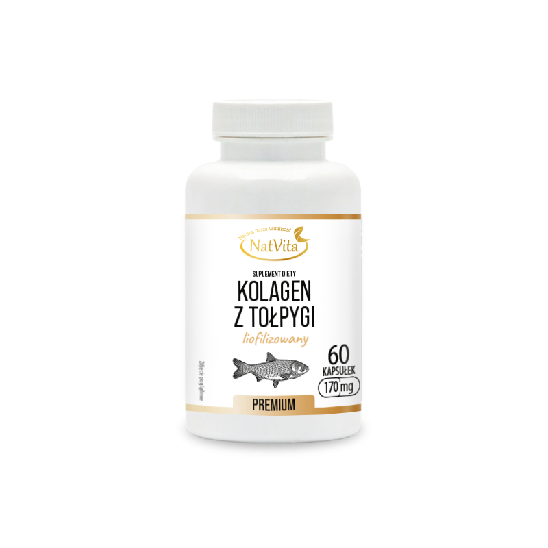 Kolagen z Tołpygi Liofilizowany kapsułki 170mg
