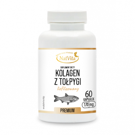 Kolagen z Tołpygi Liofilizowany kapsułki 170mg Kolagen z Tołpygi Liofilizowany kapsułki 170mg