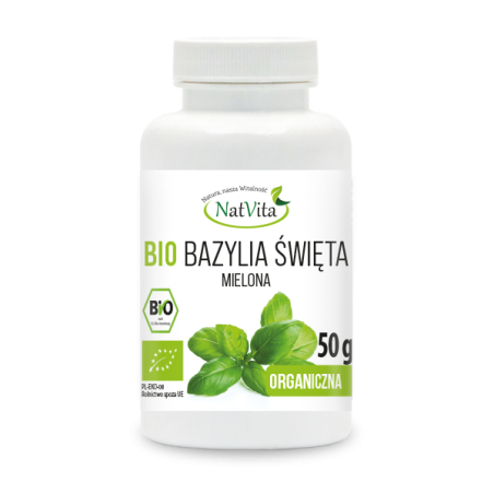 Bazylia Święta BIO mielona - zdjęcie produktu