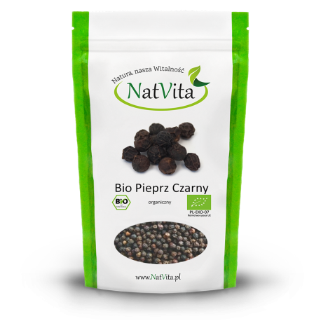 Pieprz Czarny BIO ziarna - zdjęcie produktu