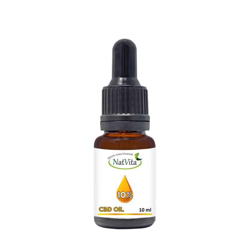Olejek konopny CBD 10%