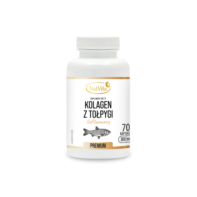 Kolagen z Tołpygi Liofilizowany kapsułki 300mg
