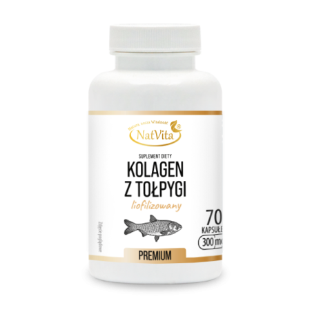 Kolagen z Tołpygi Liofilizowany kapsułki 300mg Kolagen z Tołpygi Liofilizowany kapsułki 300mg