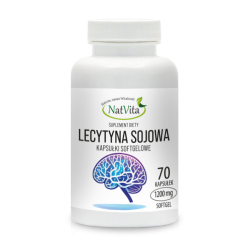 Lecytyna kapsułki softgel 1200mg