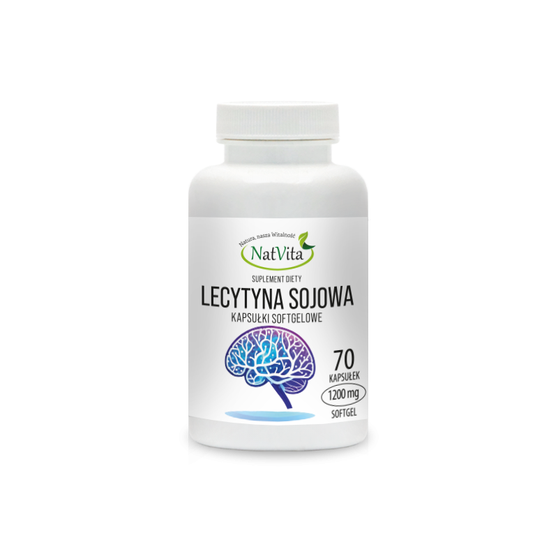 Lecytyna kapsułki softgel 1200mg