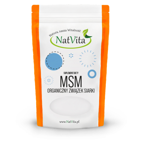 MSM siarka organiczna proszek - zdjęcie produktu