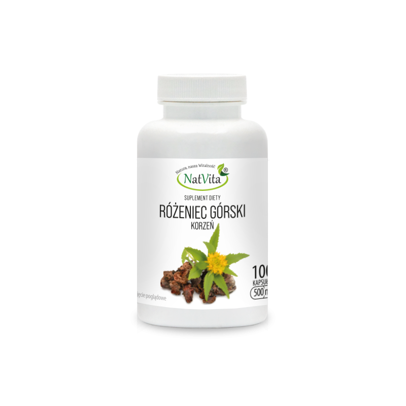 Różeniec Górski kapsułki 500mg