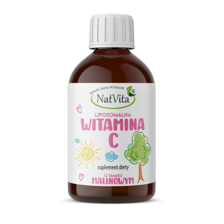Liposomalna Witamina C z Aromatem Malinowym Liposomalna Witamina C z Aromatem Malinowym
