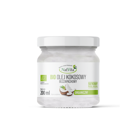 Olej Kokosowy BIO bezzapachowy - zdjęcie produktu