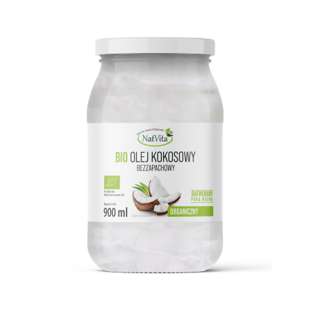 Olej Kokosowy BIO bezzapachowy - zdjęcie produktu