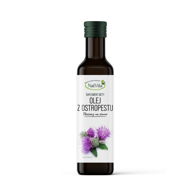 Olej z Ostropestu zimnotłoczony