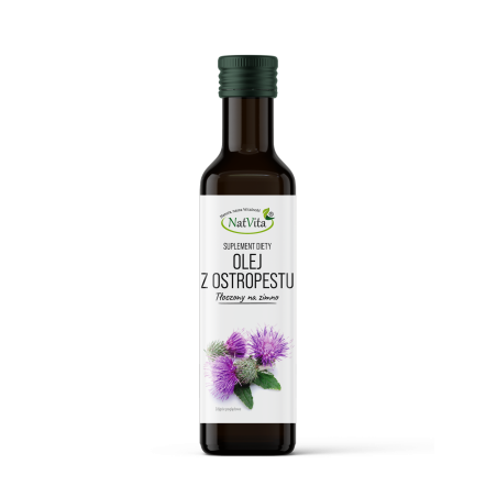 Olej z Ostropestu zimnotłoczony - zdjęcie produktu