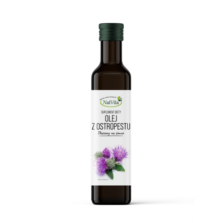 Olej z Ostropestu zimnotłoczony - zdjęcie produktu