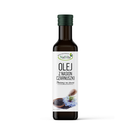Olej z nasion Czarnuszki zimnotłoczony - zdjęcie produktu