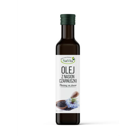 Olej z nasion Czarnuszki zimnotłoczony - zdjęcie produktu
