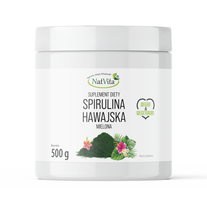 Spirulina Hawajska algi mielone