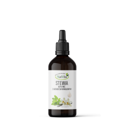 Stewia w płynie z aromatem waniliowym