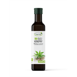 Olej konopny BIO zimnotłoczony