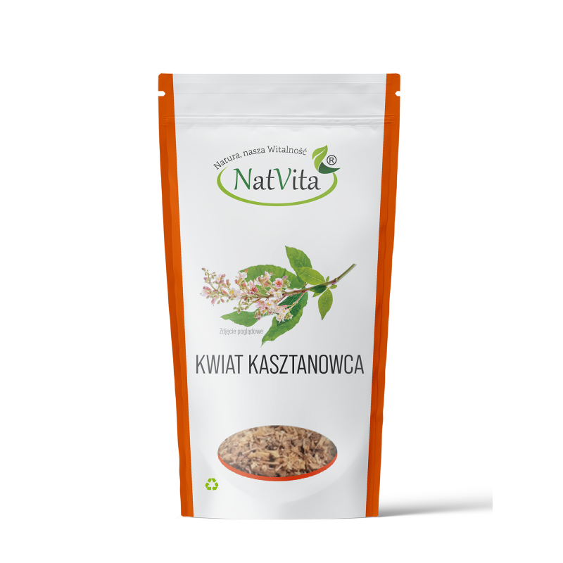 Kasztanowiec kwiat suszony