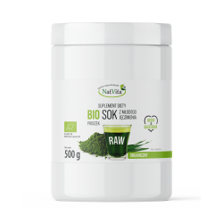 Sok z młodego Jęczmienia BIO w proszku PREMIUM