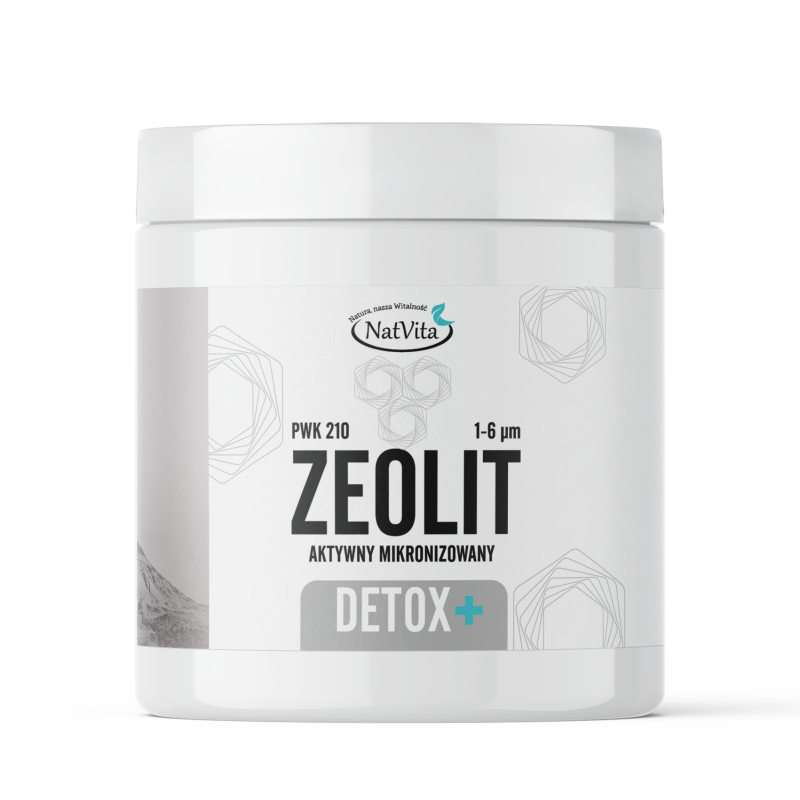 Zeolit Detox Plus 2μm proszek 95% Klinoptylolit PWK 210 Premium