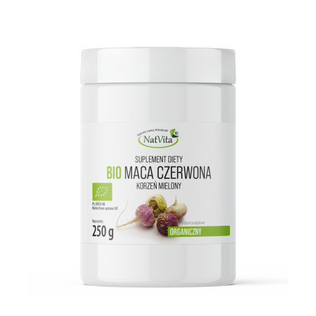 Maca BIO RAW czerwona mielona - zdjęcie produktu