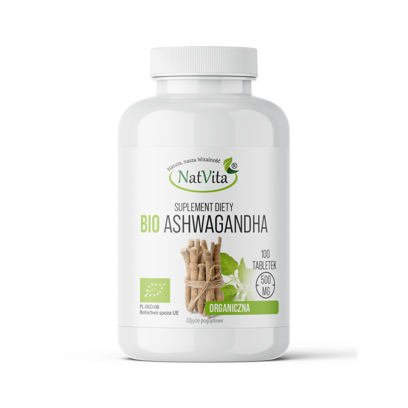 Ashwagandha BIO tabletki 500mg