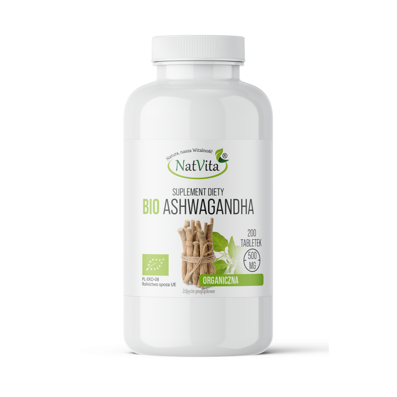 Ashwagandha BIO tabletki 500mg