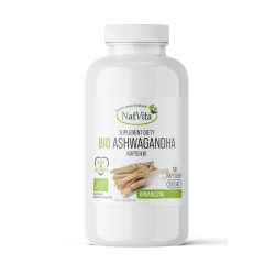 Ashwagandha BIO kapsułki 360mg