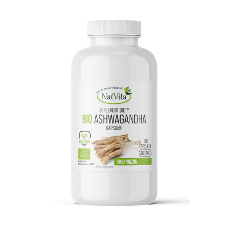 Ashwagandha BIO kapsułki 360mg Ashwagandha BIO kapsułki 360mg