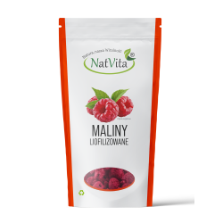 Maliny liofilizowane