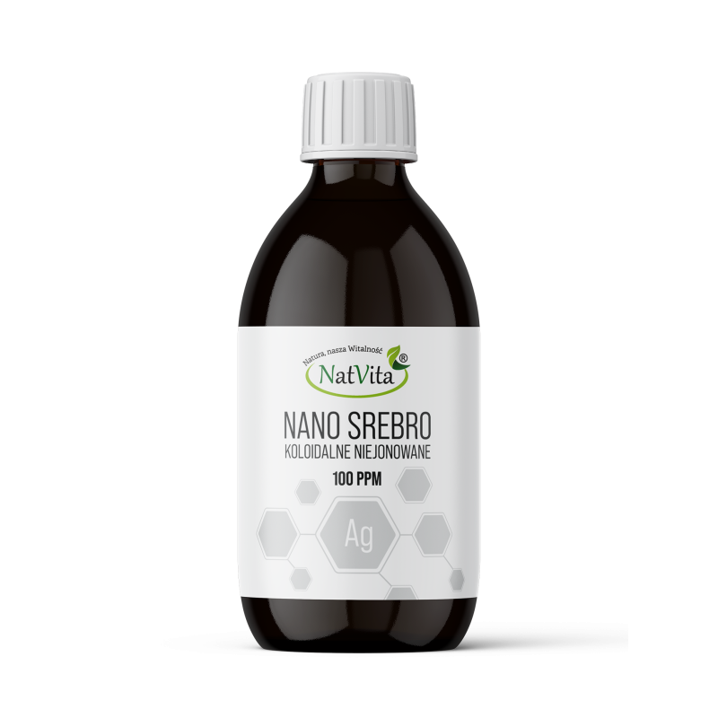 Nano Srebro (koloidalne) 100 ppm