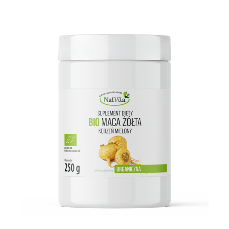 Maca BIO RAW żółta mielona - zdjęcie produktu