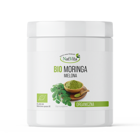 Moringa BIO liście mielone - zdjęcie produktu