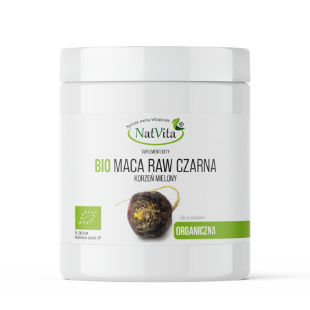 Maca BIO RAW czarna mielona - zdjęcie produktu