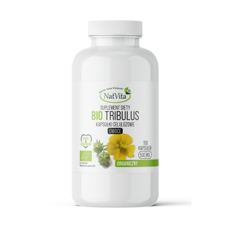 Tribulus Terrestris BIO kapsułki 500mg Tribulus Terrestris BIO kapsułki 500mg