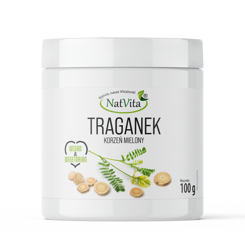 Traganek korzeń mielony