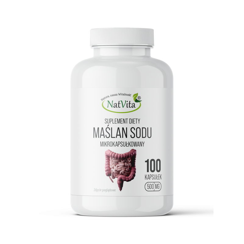 Maślan sodu kapsułki 450mg