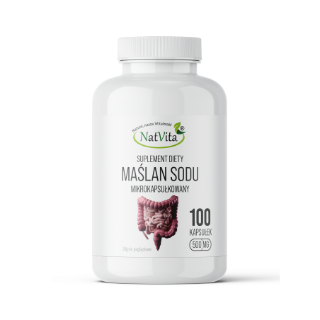 Maślan sodu kapsułki 450mg Maślan sodu kapsułki 450mg