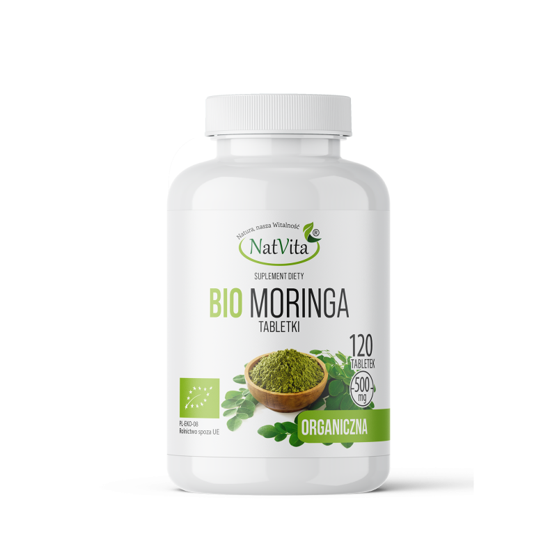 Moringa Olejodajna BIO tabletki 500mg