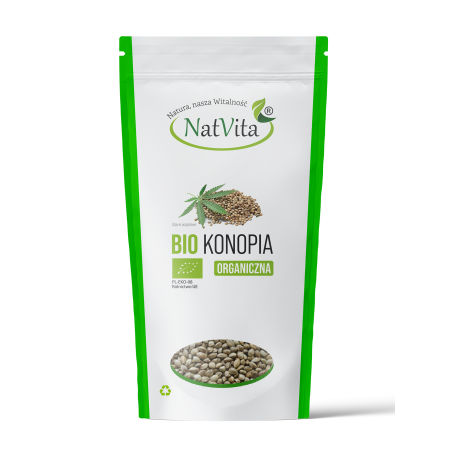 Konopia BIO ziarna niełuskane - zdjęcie produktu