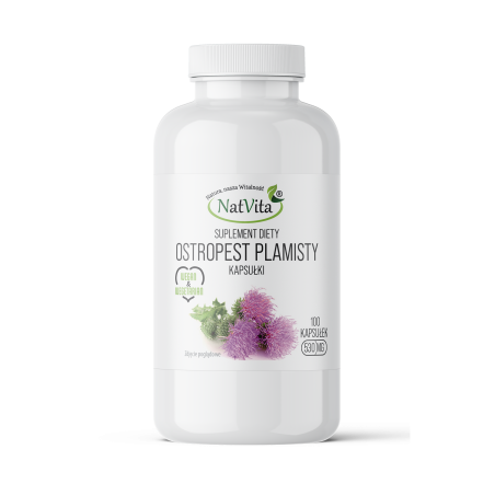 Ostropest Plamisty kapsułki 530mg Ostropest Plamisty kapsułki 530mg