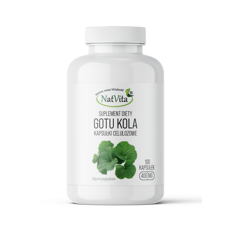 Gotu Kola kapsułki 400mg