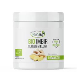 Imbir BIO mielony
