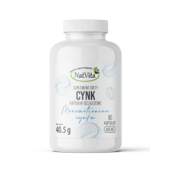 Cynk (Monometionina cynku) kapsułki 450mg