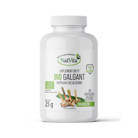 Galgant BIO kapsułki 250 mg Galgant BIO kapsułki 250 mg