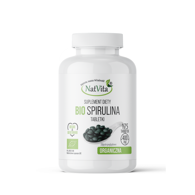 Spirulina BIO tabletki 400mg