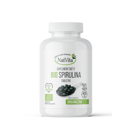 Spirulina BIO tabletki 400mg Spirulina BIO tabletki 400mg