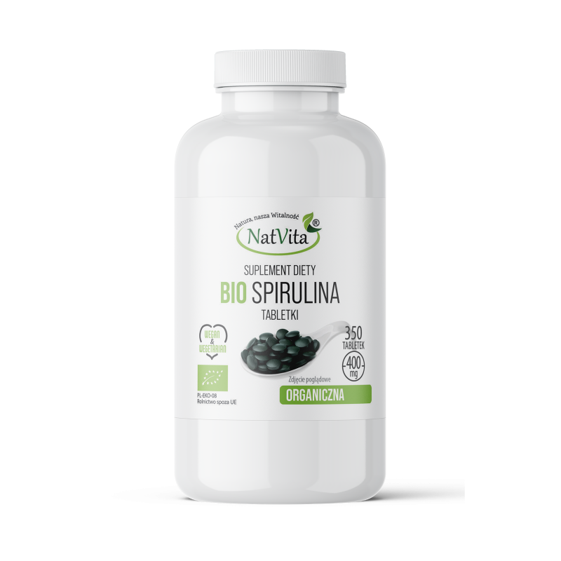 Spirulina BIO tabletki 400mg